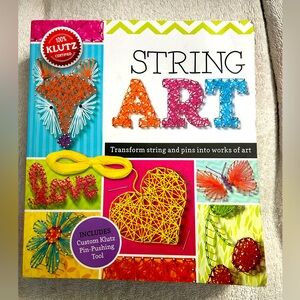 NIP Sealed Klutz String Art Book Kit